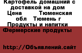 Картофель домашний с доставкой на дом › Цена ­ 40 - Тюменская обл., Тюмень г. Продукты и напитки » Фермерские продукты   